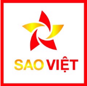 Logo Công ty cổ phần đầu tư thương mại và xuất nhập khẩu Sao Việt