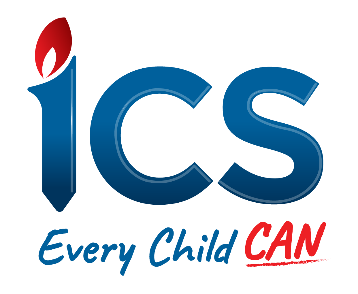 Logo Hệ thống Trường Mầm non - Tiểu học ICS