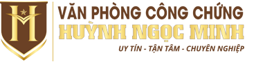 Logo Văn phòng công chứng Huỳnh Ngọc Minh 