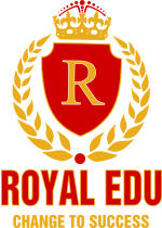Logo Công ty TNHH Giáo dục và Truyền thông Hoàng Gia (Royal Edu)