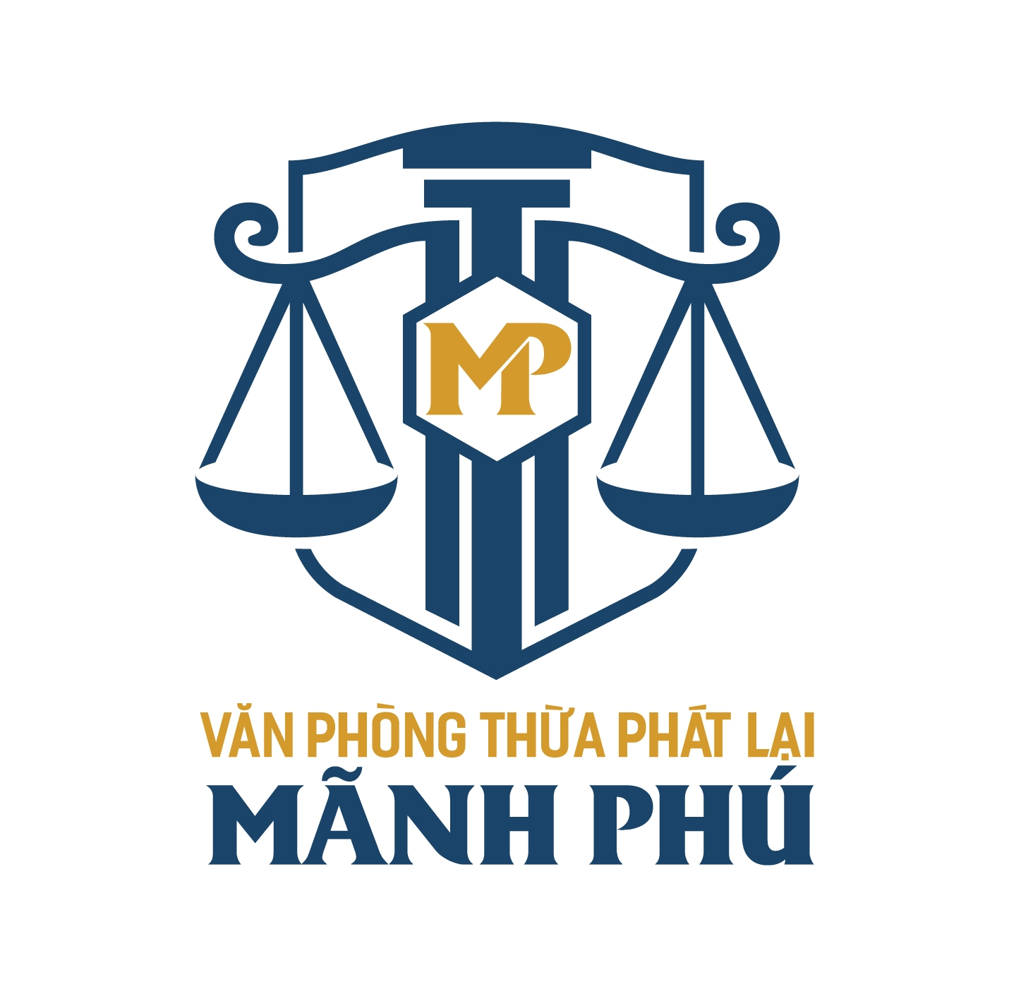 Logo Văn phòng Thừa phát lại Mãnh Phú