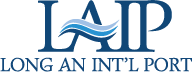 Logo Công ty Cổ phần Quản lý & Khai thác Cảng Quốc tế Long An (LAIP)