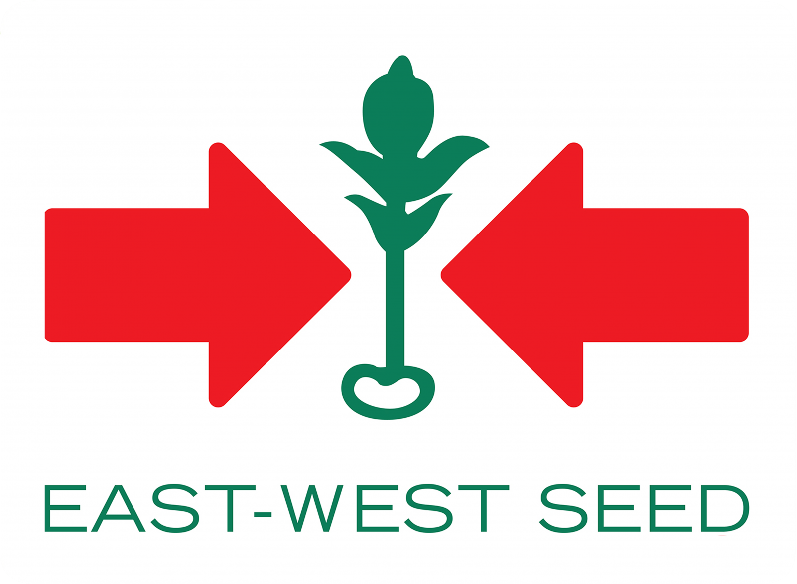 Logo Công ty TNHH East-West Seed (Hai Mũi Tên Đỏ)