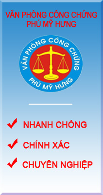 Logo Văn phòng Công chứng Phú Mỹ Hưng